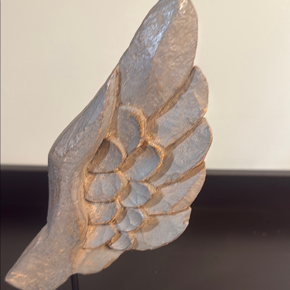 Silver Wing Sculpture - Picture 3 of 7